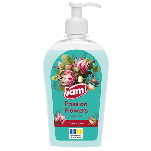Крем-мило Jam! Passion Flowers з гліцерином