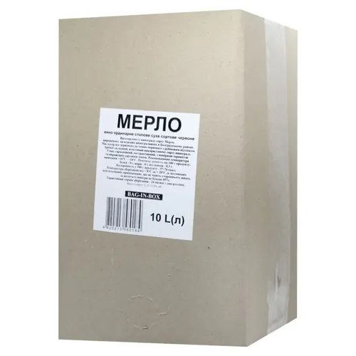 Вино Villa Tinta Мерло червоне сухе 11,5-13% 10л