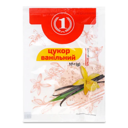Цукор Ванільний Вищого Ґатунку ТМ '1', 10г
