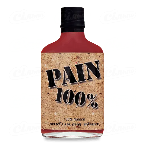 Соус Pain 100% з перцю хабанеро 100% дуже гострий, 210г
