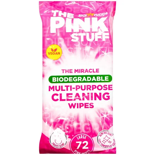 Серветки вологі Pink Stuff для чищення поверхонь універсальні 72шт