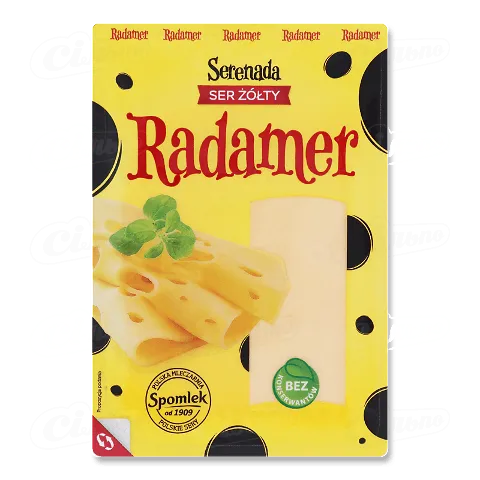 Сир Serenada Радамер 45% коров'яче молоко нарізка, 135г