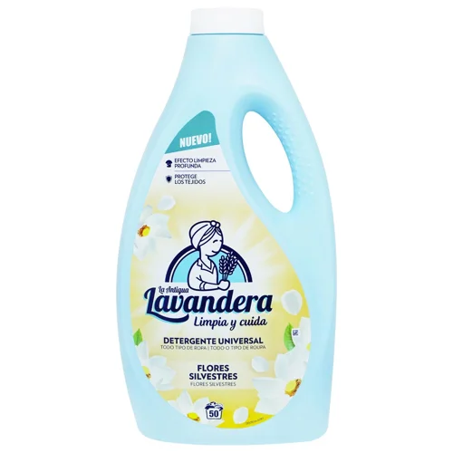 Гель для прання Lavandera Квіти білі 2,5л