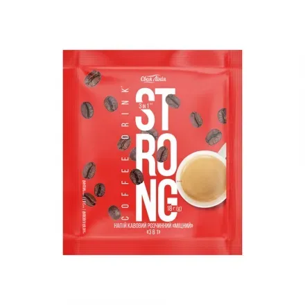 Напій кавовий «Своя Лінія» 3 в 1 міцний розчинний м/уп