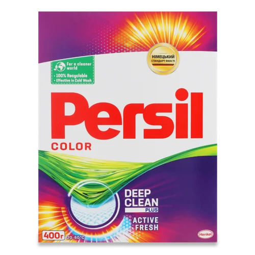 Пральний Порошок для Кольорових Речей Deep Clean Plus Active Fresh Color Persil, 400г