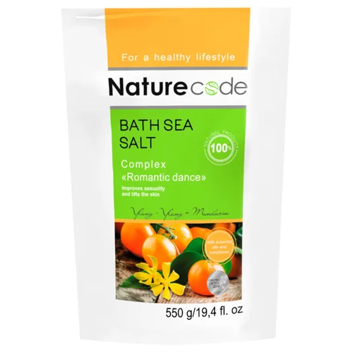 Сіль для ванни Nature Code Romantic dance морська 550г
