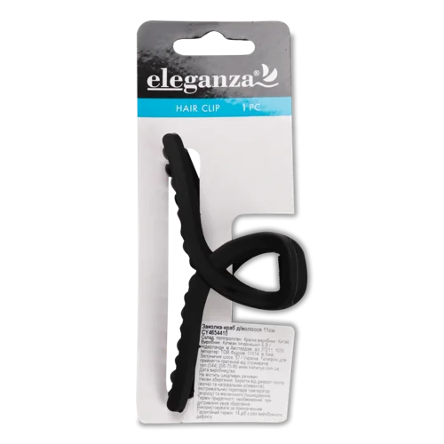 Заколка-Краб Для Волосся 11см №CY4654410 Eleganza, 1шт