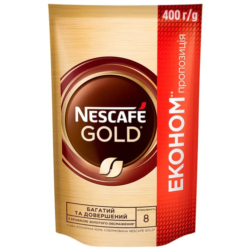 Кава NESCAFÉ® Gold розчинна 400г