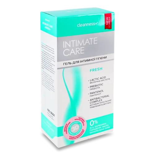 Гель для Інтимної Гігієни з Бактерицидним Ефектом Fresh Intimate Care Cleanness+ 310г