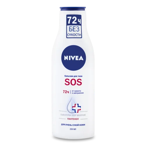 Бальзам для Тіла З Пантенолом Sos Nivea, 250мл