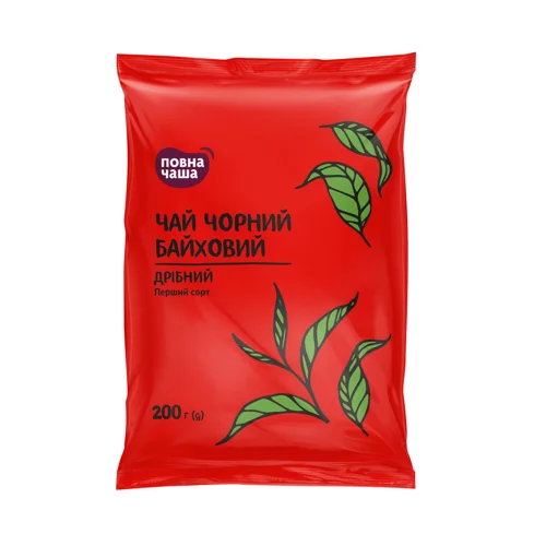 Чай чорний Повна Чаша дрібний 200г