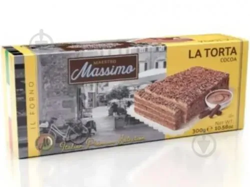 Торт Maestro Massimo La Torta Cocoa 300г