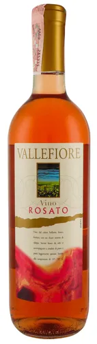 Вино 0.75л 11% рожеве сухе Vallefiore