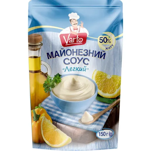 Майонезний соус Varto Легкий 50% 150г