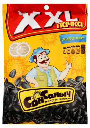 Насіння соняшника смажене СанСанич м/у 250г