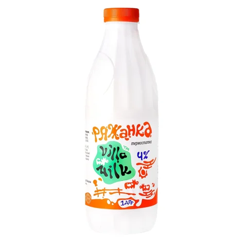 Ряжанка Villa Milk термостатна 4% 1л