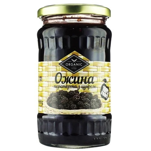 Ожина перетерта з цукром Sonty 400г