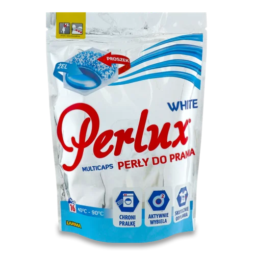 Засіб для Прання В Капсулах White Perlux, 16х23г
