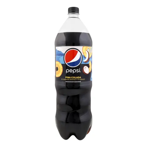 Напій безалкогольний сильногазований зі смаком ананасу та кокосу Pina colada Pepsi п/пл 2л