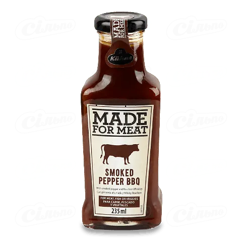 Соус Kuhne Made For Meat «Барбекю» з копченим перцем, 235мл