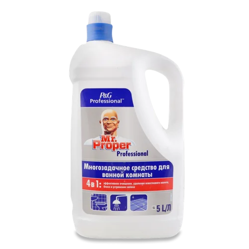 Миючий Засіб Рідкий 4в1 для Ванної кімнати Professional Mr.Proper, 5л