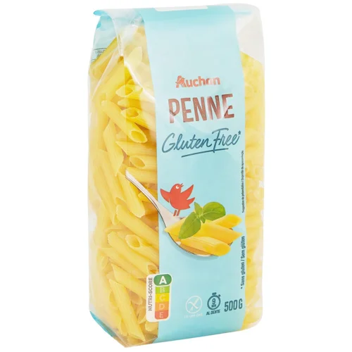Макаронні вироби Auchan Penne пера без глютену 500г