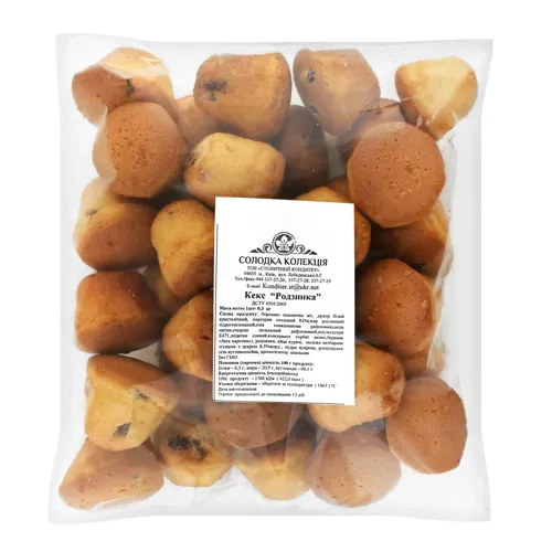 Кекс Родзинка Солодка колекція м/у 0.3кг