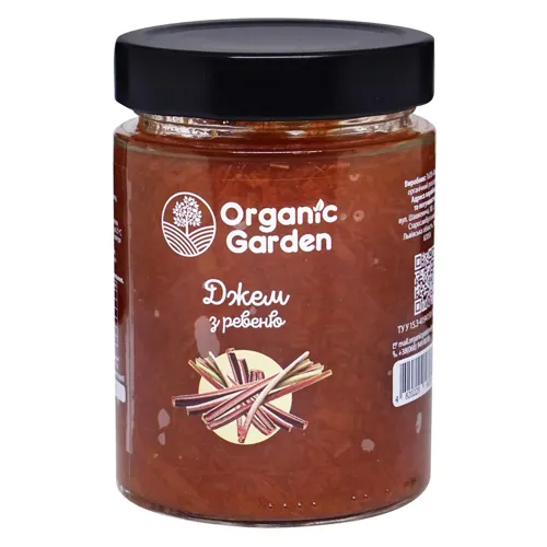 Джем Organic Garden з ревеню 360г