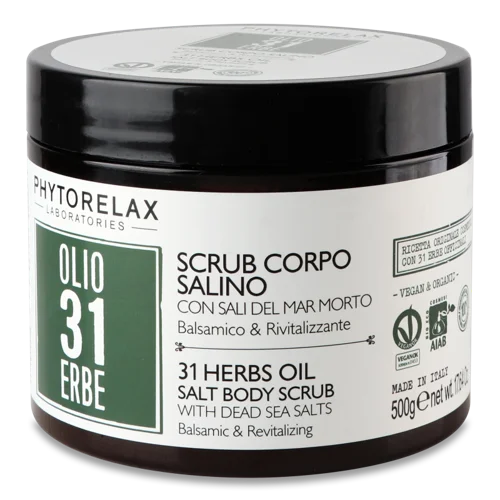 Скраб Для Тіла Розслабляючий 31 Herbs Oil Vegan&Organic Phytorelax, 500г