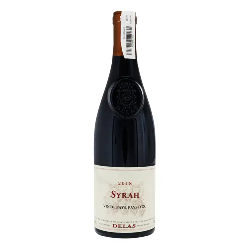 Вино червоне сухе Syrah Delas 0.75л 13.5%