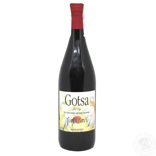 Вино Gotsa Family Wines червоне сухе 13% 0,75л