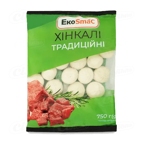 Хінкалі EcoSmac Традиційні з м'ясом В*, 750г
