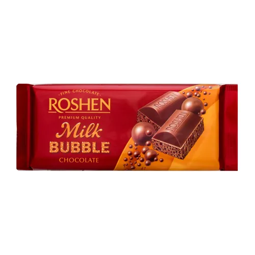 Шоколад Roshen пористий молочний 85г х40