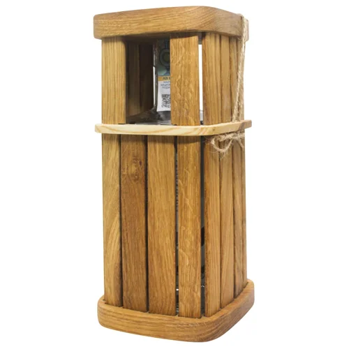 Дистилят Біла Гуральня 7 злаків преміальний 45% 0,7л в дерев'яному футлярі