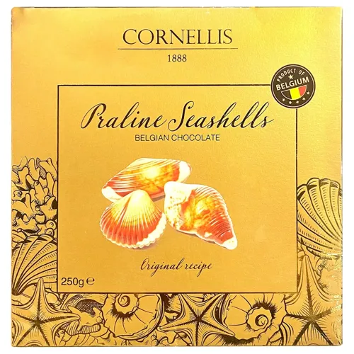 Цукерки праліне мушлі Cornellis 25