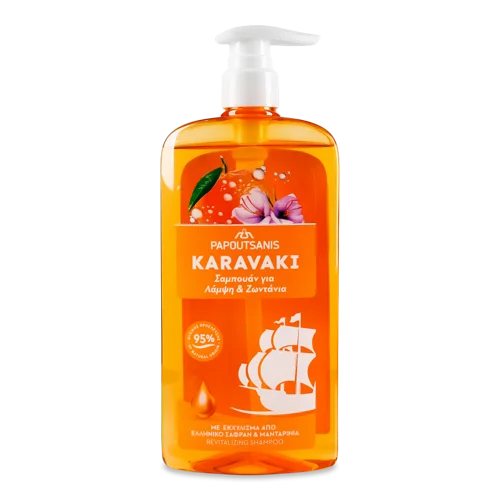 Шампунь Відновлюючий Для Волосся Karavaki, 600мл