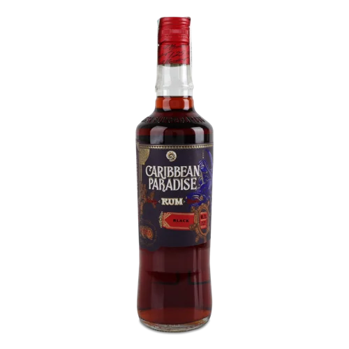 Ром Вищого Ґатунку Black Caribbean Paradise, 0.7л, 37.5%