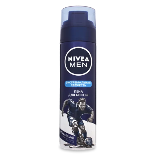 Піна Для Гоління Тонізуюча Екстремальна Свіжість Nivea Men, Пластикова Пляшка 200мл