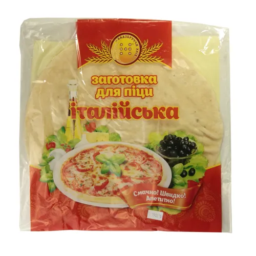 Заготовка для піци Італійська Надзбруччя хліб 200г