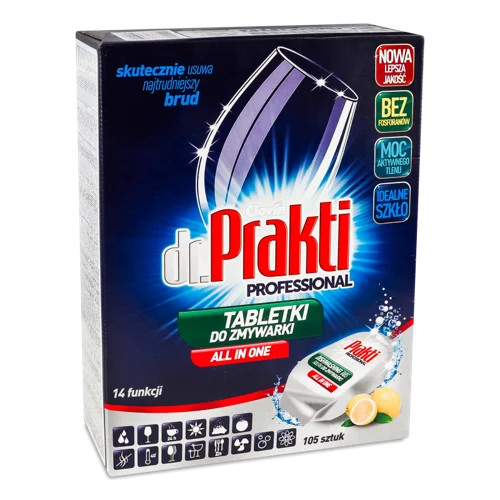 Таблетки Для Посудомийних Машин Citrone All In One Dr. Prakti, 105 шт