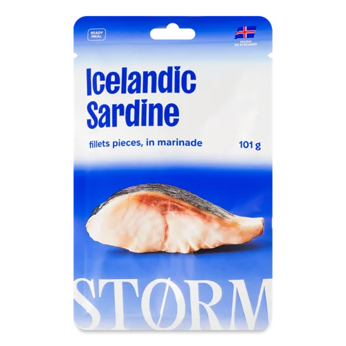 Філе Ісландської Сардини Шматочками В Маринаді, м/у 101г