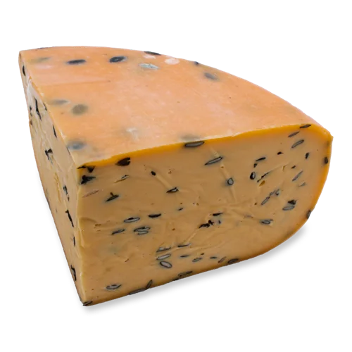 Сир Твердий Гауда З Гарбузовим Насінням 55% Європейська Сироварня, кг