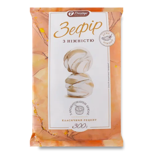 Зефір Крем-брюле з Ароматом, М/у 300г, в/ґ