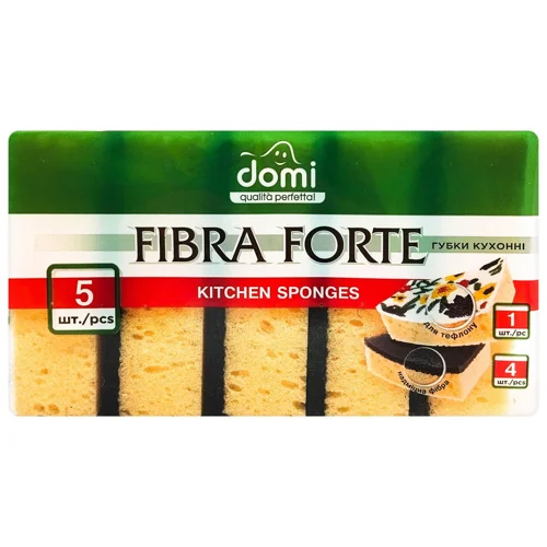 Губки кухонні Domi 5шт