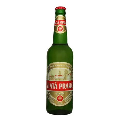 Пиво 0.5л 5.0% світле Zlata Praha пл