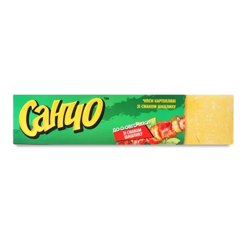 Чіпси Картопляні Зі Смаком Шашлику, к/у 40г