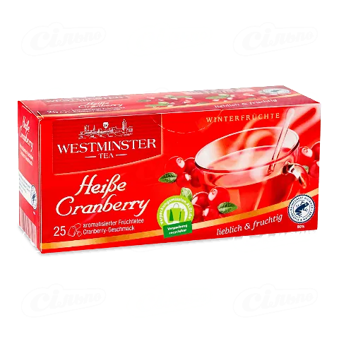 Чай Westminster Winter в асортименті, 25*3г