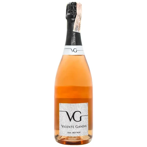 Вино ігристе Vicente Gandia Cava Brut рожеве брют 12% 0.75л