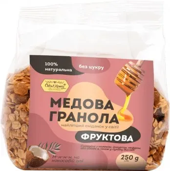 Гранола Oats&Honey Фруктова 250г