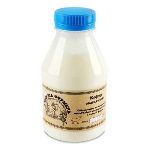 Кефір Козячий Сири Від Фермера Пастеризований, п/пл, 0.3 л